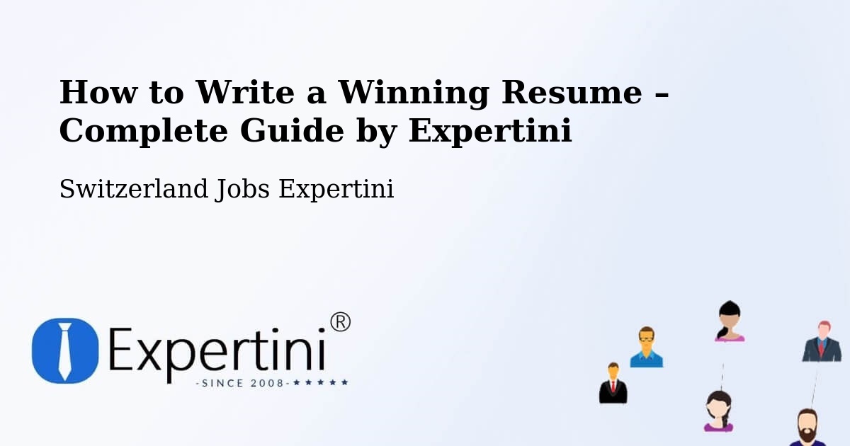 Resume Writing Guide for Job Seekers – Münsingen - Münsingen, Switzerland Jobs Expertini